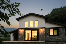 (주)디엘건축 의 모던스타일 전원주택 | 호미파이 & homify | 현대 주거 건축, 집 스타일, 건축 디자인