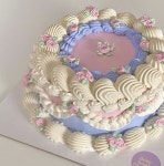 Pin by 민 수 on HBD in 2023 | Vintage birthday cakes, Pretty birthday cakes, Vintage cake
