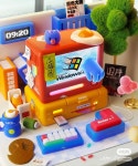 C4D computer - 2023 | 3d 아트, 쉐이딩, 일러스트레이션