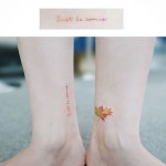 #tattooistbanul #tattoo #tattooing #colorlettering #maple #mapleleaf #colortattoo #타투이스트바늘 #타투 #단풍타투 #컬러타투