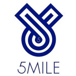 #5mile#오마일#로고#오마일로고#한남동 5mile의 로고 예쁘죠^^ (한남동 5mile에서) | 로고, 의