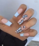 네일아트앤주얼리(Nail bada) | Pinterest @briellesavard 🤍 Pin by ㅤ on ㅤㅤㅤㅤㅤ | Acrylic nails, Nail designs, Bling acrylic nails