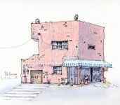 초읍(Busan) 기초반 #부산여행 #유니의여행드로잉 #여행드로잉 #traveldrawing #yunidraw