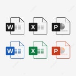 마이크로소프트 파일 아이콘 벡터 및 Png, 마이크로소프트, 파일, 상 PNG, 일러스트 및 벡터 에 대한 무료 다운로드 - Pngtree