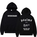 Christian Setwear 후드 성경 구절 예수 남자 후드 티 셔츠 남자 Womnen 패션 브랜드 디자인 풀오버 남자 양털 후드