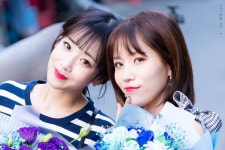 지애헤어뱅크 | 지애,진 180525 KBS 뮤직뱅크 출근길