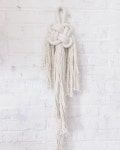 Good luck knot Sara Clark knotted rope art modern macrame minimal | 마크라메