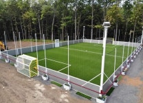 Pin by 인호 최 on 옥외공간 | Indoor soccer field, Backyard sports, Soccer