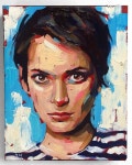 Райдер💙 #oilportrait #illustration #oilpainting #oil #winonaryder #topcreator #nadyamamonovaart | 인물화, 오일 파스텔... 
