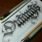 Pin von 승희 이 auf 폰트 | Kalligrafie schriftarten, Schriftmalerei, Tattoo schrift