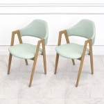 비에프컴퍼니 비올렛 수인 패브릭 스타일 의자 2p, 민트 비에프컴퍼니 비올렛 수인 패브릭 스타일 의자 2p, 민트【2024】