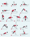 Sequence for the splits | 아쉬탕가 요가, 요가 포즈, 운동 계획