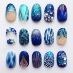 포네일(for nail) | Nail menu for YA Literature Convention by The Illustrated Nail | 네일