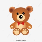 곰 Png 벡터 요소, 곰 벡터, 인형 벡터, 인형 PNG, 일러스트 및 벡터 에 대한 무료 다운로드 - Pngtree