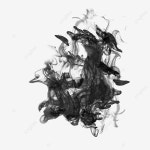 검정 서스펜션 확산 잉크 번짐, 검은, 뜨다, 퍼지다 PNG 일러스트 및 PSD 이미지 무료 다운로드 - Pngtree