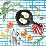 Pin by Studio jb on 수채화 과슈 초급 | Food illustration art, Ilustration art, Illustration art