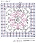 코바늘 칼라플 플라워 모티브 블랭킷 / Motif Blanket