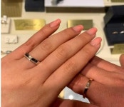 . 카카오톡플러스친구 : 뮈샤주얼리 Tel .1588-9391 . #명품주얼리 #명품커플링 #명품예물 #명품반지 #웨딩밴드 #청담예물... 