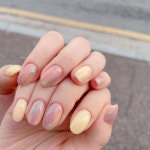 덕소네일 네일또와 on Instagram: “봄스럽게 우리스타일로💛 ⠀⠀⠀ ⠀⠀⠀ ⠀⠀⠀ #봄네일 #시럽네일 #마블네일 #수채화네일”... 