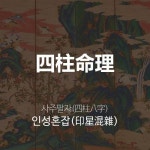 인성혼잡 사주, 정인과 편인이 함께 있을 때