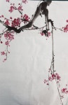 매화꽃 (Plum Blossom, 동양화, 사군자, 문인화, Oriental Painting)