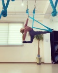 선생님 시퀀스변형해봤어요!thank you😊 #여주요가 #오학요가 #여주운동… in 2020 | Aerial yoga, Aerial hammock, Flying yoga