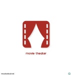 극장 아이콘 일러스트 ai 무료다운로드 free theater icon | 아이콘, 극장, 웹디자인