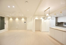 [부천 옥길 호반 베르디움 34평] 신축 아파트 부분 리모델링 공사 인테리어- 매입 간접 조명과 루씨 에어 실링팬으로 아늑한 분위기 연출하기!... 