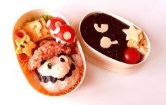 수퍼 마리오 도시락! (도시락 푸드아트!) | Food, Bento recipes, Bento box