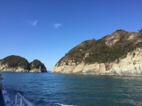 거제 외도 해금강 절벽 | Outdoor, Water, Coastline