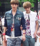 #Exo 세 훈 루 한 SEHUN LUHAN #Hunhan 120817 Music Bank