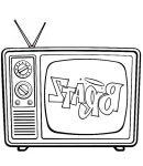 Pin by 고고 이 on 그리기 in 2025 | Retro tv, Drawings, Stylized