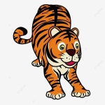 만화 일러스트 바람 오렌지 클립 아트 두려워 큰 호랑이 삐죽, 호랑이 그림, 만화, 클립 아트 PNG 일러스트 및 PSD 이미지 무료 다운로드... 