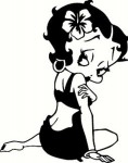 betty boop decal sticker hawaiian 5\x7\ Betty Boop Decal Sticker Hawaiian 5x7 - Etsy | Betty boop tattoos, Betty boop art... 