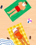 I drew a beach from the sun’s point of view. 21데이드로잉클럽 16일차 주제는 ‘태양’입니다☀️ 저는 햇살이 좋은 날엔... 