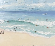 Pin on ***물감아트클래스 원데이클래스 | Oil painting landscape, Beach painting, Landscape paintings