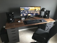 Pin by 컴빌런 on 컴빌런 컴퓨터 [Gamming PC,Desktop setup] | Video game rooms, Home office design, Diy computer desk