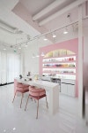 화이트&핑크톤 모던한 분위기의 10평 네일샵 상가 인테리어 추천 | Decoración para salón de uñas, Ideas de salón de uñas... 