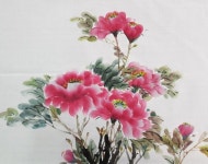목단 (Peony, 牡丹, ボタン / Oriental Painting, 문인화, 동양화)
