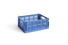 헤이 컬러 크레이트 미디움 일렉트릭 블루 헤이 폴딩박스 HAY Colour Crate M Electric Blue