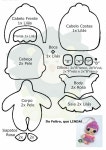 DIY and crafts에 있는 ìì° ê¸¸님의 핀 | 펠트 공예, 인형, 패턴