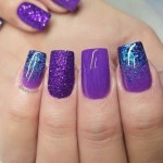 • Nail Design 컬러별네일 *보라색 라벤더네일 보라보라해~💜 (violet, purple nail) : 네이버 블로그 #Artglitter | Cool... 