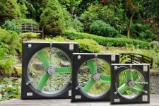 Solar powered greenhouse fans from snapfans.com | 집, 집 디자인, 디자인
