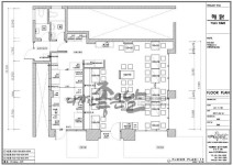 프랜차이즈 식당 인테리어_해닭 하남미사점 - 2020 | 평면도