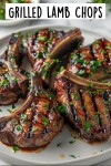 Holiday Dinner: Rosemary Grilled Lamb Chops in 2024 | Grilled lamb chops, Grilled lamb, Lamb chops