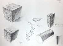 다양한 질감 소묘 연습 Explore a Variety of Texture Sketches
