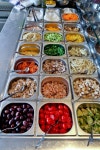 Salad bar at the market Sunday Brunch of Paris... Cafe - #bar #Brunch #Budapest #Cafe #Market #Paris #Restaurant #S… | 샐러드, 카페... 