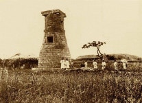1910년 경주 첨성대