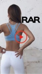 Dual Hollowed Layer Racer Back Sport Bra - 2020 | 공예