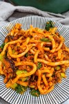 Spicy Bolognese Udon - Nomadette | Recipe in 2022 | Savoury food, Udon recipe, Spicy